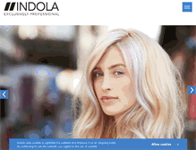 Tablet Screenshot of indola.com